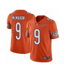 Youth Chicago Bears #9 Jim McMahon Orange Alternate 100th Season Limited Football Jersey