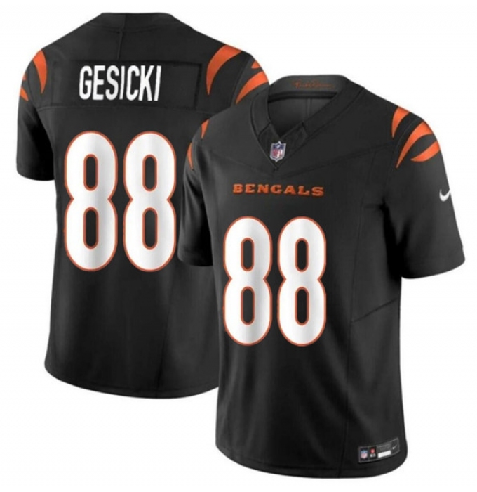 Youth Cincinnati Bengals #88 Mike Gesicki White 2024 F.U.S.E. Vapor Untouchable Limited Stitched Jersey