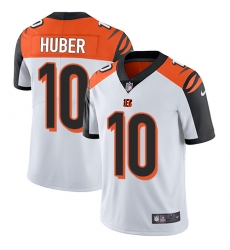 Youth Nike Cincinnati Bengals #10 Kevin Huber Vapor Untouchable Limited White NFL Jersey