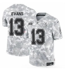 Men's Tampa Bay Buccaneers #13 Mike Evans 2024 F U S E Arctic Camo Salute To Service Limited Stitched Football Jersey