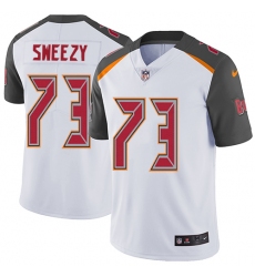 Youth Nike Tampa Bay Buccaneers #73 J. R. Sweezy White Vapor Untouchable Limited Player NFL Jersey