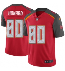 Youth Nike Tampa Bay Buccaneers #80 O. J. Howard Red Team Color Vapor Untouchable Limited Player NFL Jersey