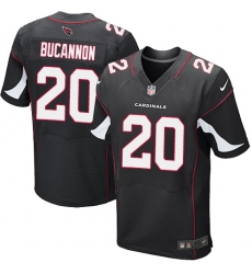 Men's Nike Arizona Cardinals #20 Deone Bucannon Elite Black Alternate NFL Jersey