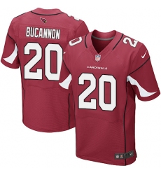 Men's Nike Arizona Cardinals #20 Deone Bucannon Elite Red Team Color NFL Jersey
