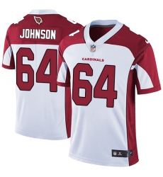 Youth Nike Arizona Cardinals #64 Dorian Johnson Elite White NFL Jersey