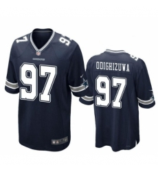 Men's Dallas Cowboys #97 Osa Odighizuwa Blue Limited Stitched Football Jersey