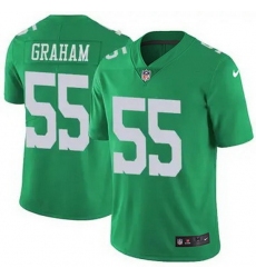 Youth Philadelphia Eagles #55 Brandon Graham Green Vapor Untouchable Limited Stitched NFL Jersey