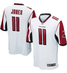 Youth Nike Atlanta Falcons #11 Julio Jones Game White NFL Jersey