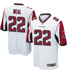 Men's Nike Atlanta Falcons #22 Keanu Neal Game White NFL Jersey