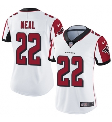 Women's Nike Atlanta Falcons #22 Keanu Neal Elite White NFL Jersey