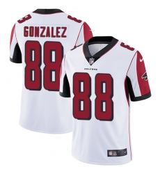 Youth Nike Atlanta Falcons #88 Tony Gonzalez White Vapor Untouchable Limited Player NFL Jersey