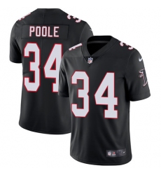 Youth Nike Atlanta Falcons #34 Brian Poole Black Alternate Vapor Untouchable Limited Player NFL Jersey