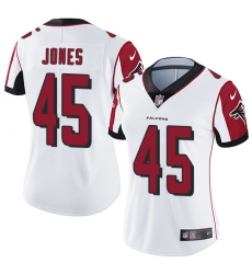 Women's Nike Atlanta Falcons #45 Deion Jones White Vapor Untouchable Limited Player NFL Jersey