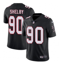 Youth Nike Atlanta Falcons #90 Derrick Shelby Elite Black Alternate NFL Jersey