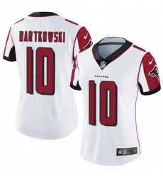 Women's Nike Atlanta Falcons #10 Steve Bartkowski Elite White NFL Jersey