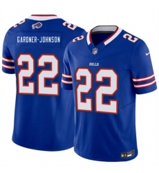 Men's Buffalo Bills #22 C.J. Gardner-Johnson Blue 2026 F.U.S.E. Vapor Untouchable Limited Stitched Football Jersey