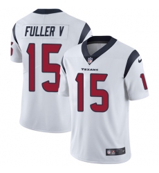 Men's Nike Houston Texans #15 Will Fuller V Limited White Vapor Untouchable NFL Jersey