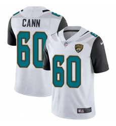 Men's Nike Jacksonville Jaguars #60 A. J. Cann White Vapor Untouchable Limited Player NFL Jersey