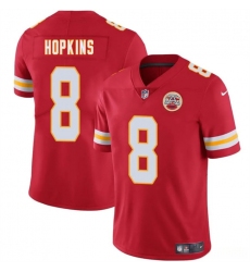 Men's Kansas City Chiefs #8 DeAndre Hopkins Red Vapor Untouchable Limited Stitched Football Jersey